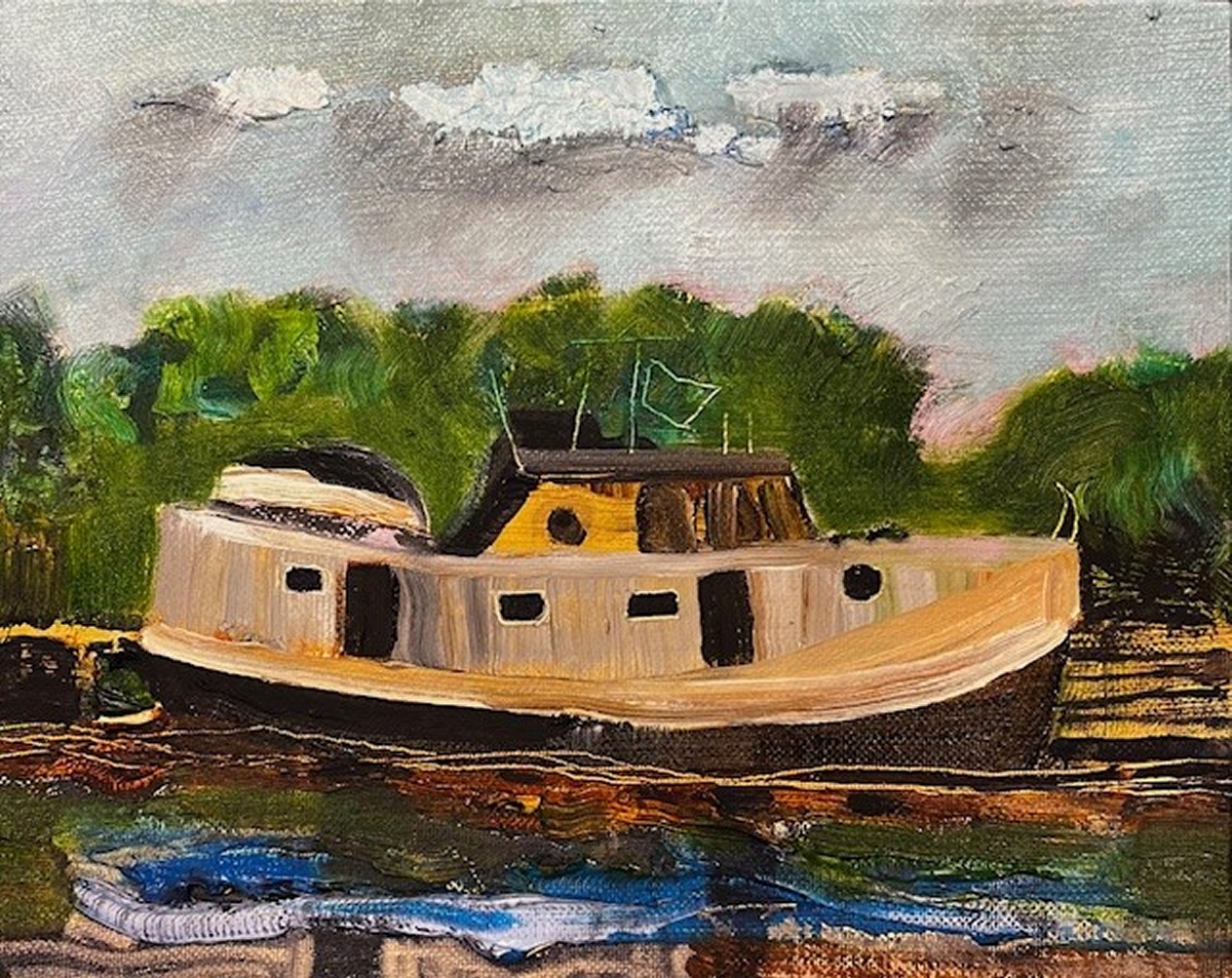 Lake Worthy Boat at Long Point